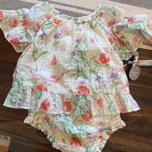 GAP | 3 piece floral baby set